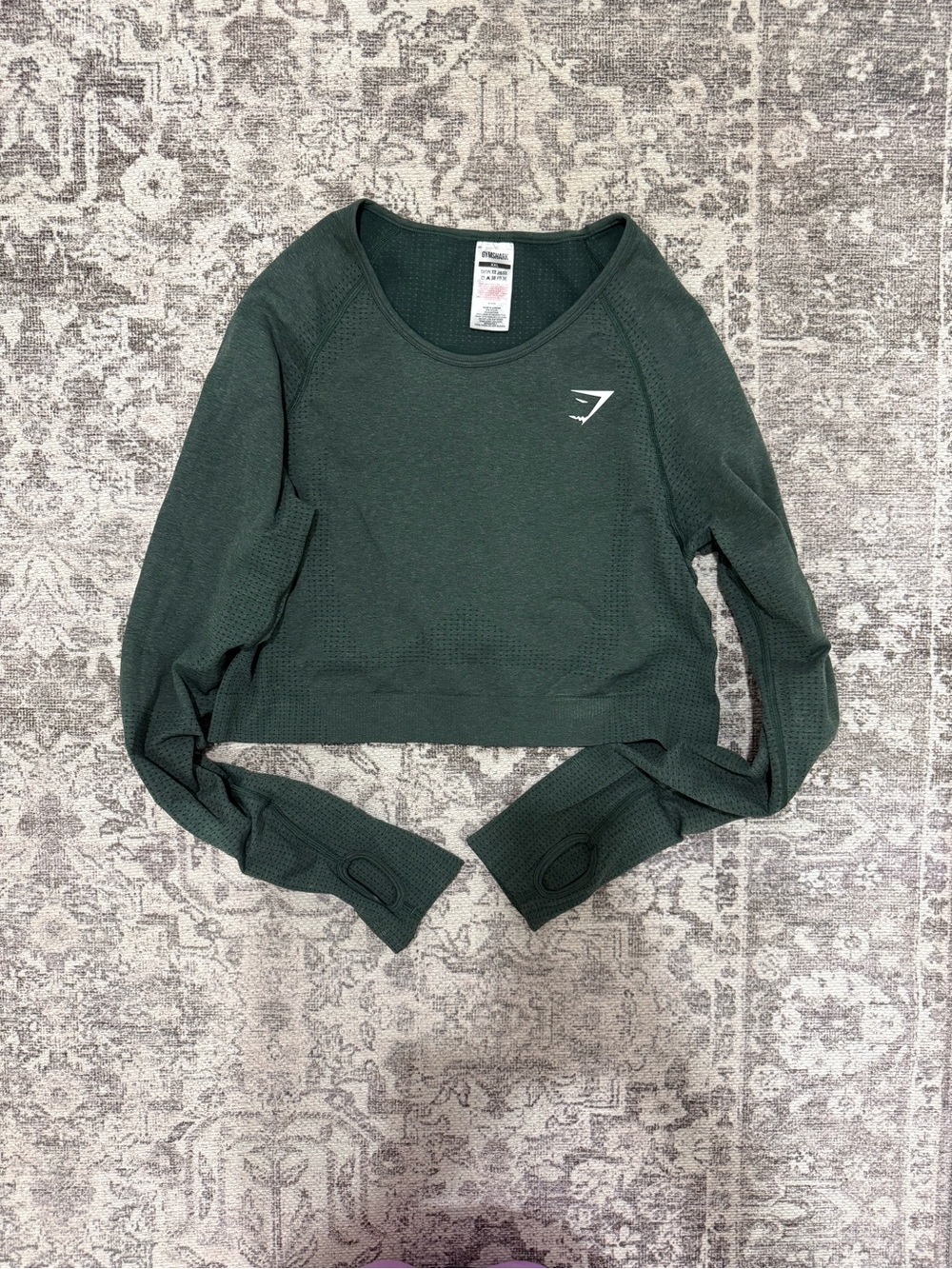 Gymshark Vital Seamless 2.0 Long Sleeve Crop Top